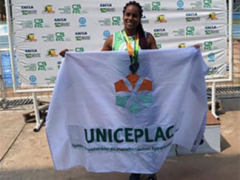 Nossa aluna a atleta Tyfanne Martins do curso de Educação Física, conquista 2º lugar em campeonato