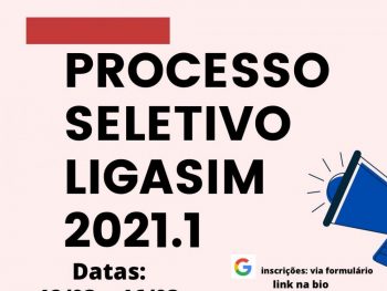 Processo seletivo LIGASIM 2021.1