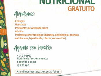 UNICEPLAC oferece acompanhamento nutricional gratuito