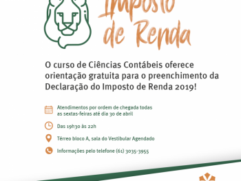 Orientação gratuita para Declaração do Imposto de Renda 2019