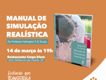 Lançamento do livro, MANUAL DE SIMULAÇÃO REALÍSTICA