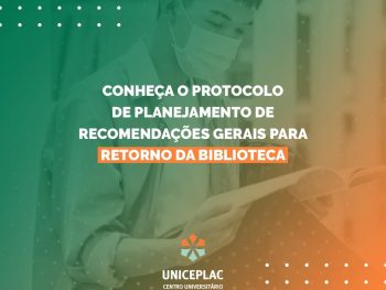 Recomendações gerais para a reabertura da biblioteca