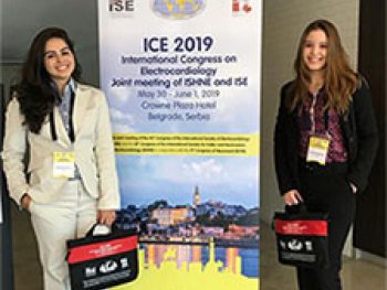 Alunas de Medicina apresentam dois estudos no Congresso Internacional de Cardiologia