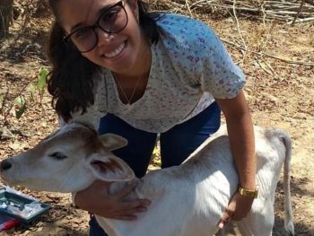 Egressa de sucesso, aprovada no mestrado do IFG para a área de Zootecnia