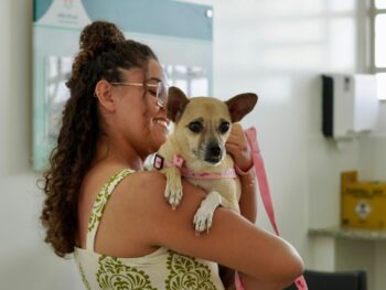 UNICEPLAC participa de mutirão para microchipagem gratuita de cães e gatos